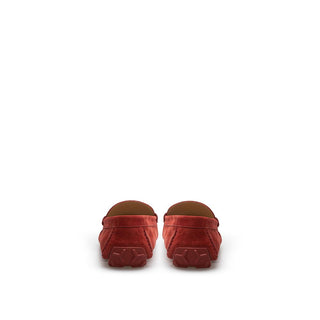 Bally Bordeaux Leder-Slipper