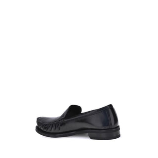 Prada Brushed Leather Loafers