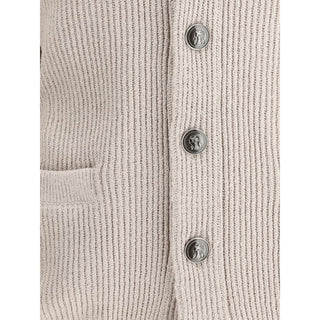 Brunello Cucinelli Ribbed Cardigan