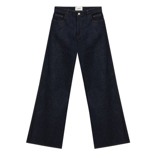 Coperni Blue Cotton High-Waisted Jean