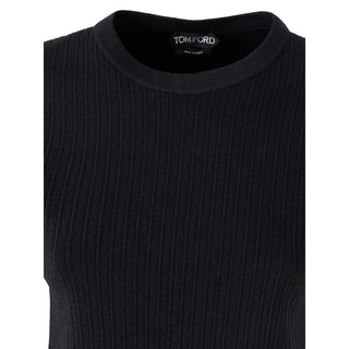 Tom Ford Black Silk T-Shirt - Versa Loro