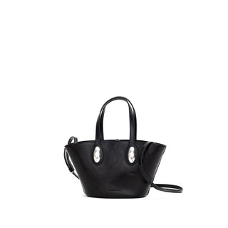 Alexander Wang Black Leather Shoulder Bag - Versa Loro