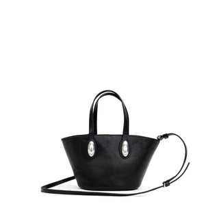 Alexander Wang Black Leather Shoulder Bag - Versa Loro