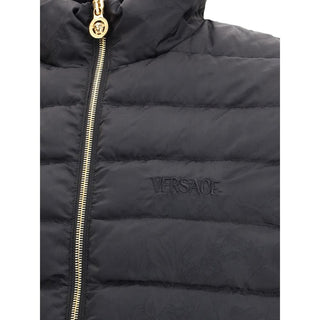 Versace Logoed Down Jacket