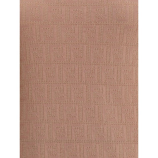 Fendi FF pattern midi Dress