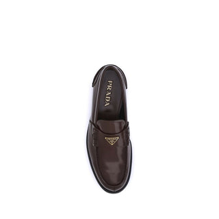Prada Triangular plaque Loafers