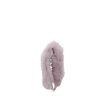 Miu Miu Purple Fur Shoulder Bags