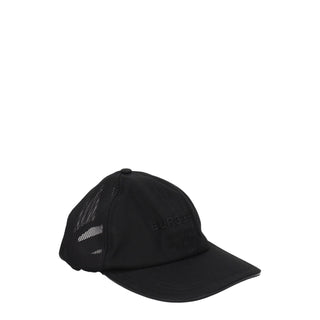 Burberry Black Cotton Cap (Baseball Hat)