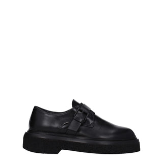 Max Mara Leather Monk-Strap Shoes