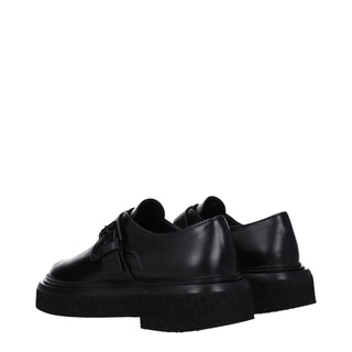 Max Mara Leather Monk-Strap Shoes