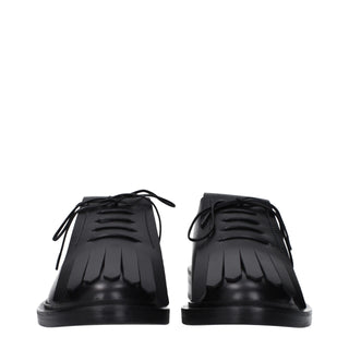 Max Mara Leather Derby Shoes