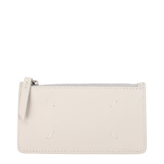 Maison Margiela Beige Leather Wallet