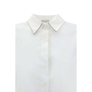 Brunello Cucinelli Shirt with iconic jewelry details