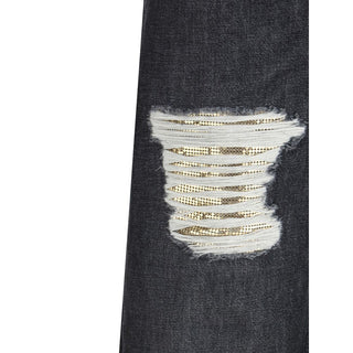 Versace Cut-Out detail Jeans