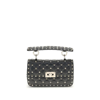 Valentino Garavani Small Leather Rockstud Spike Handbag