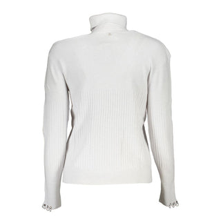 Patrizia Pepe Gray Cotton Sweater