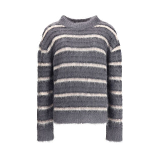 Marni Striped wool mohair Sweater