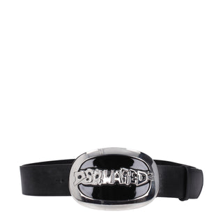 Dsquared² Black Leather Belts