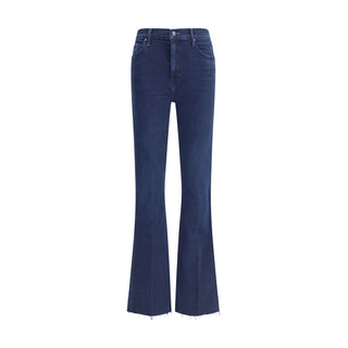 Mother Denim Weekender Fray crop flare Jeans