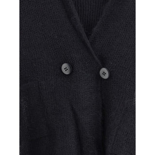Giorgio Armani Double-breasted cardigan and top in a wool and mohair blend Twin-set