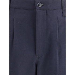 Giorgio Armani Lightweight wool cloth single-dart Pants