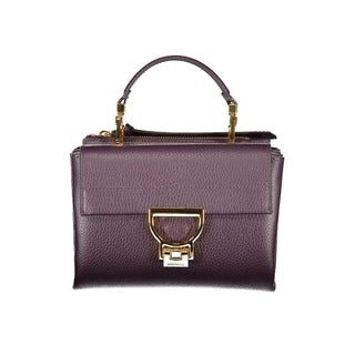 Coccinelle Purple Leather Handbag