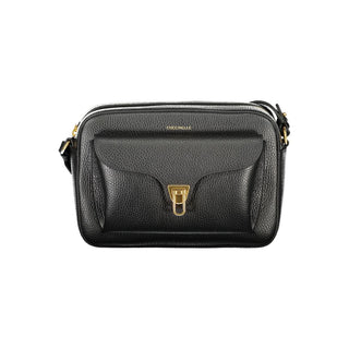 Coccinelle Black Leather Handbag