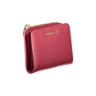 Coccinelle Purple Leather Wallet