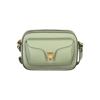Coccinelle Green Leather Handbag