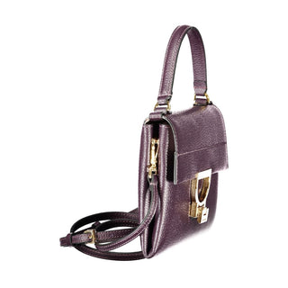 Coccinelle Purple Leather Handbag