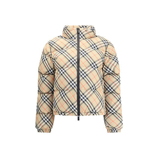 Burberry Check Down Jacket