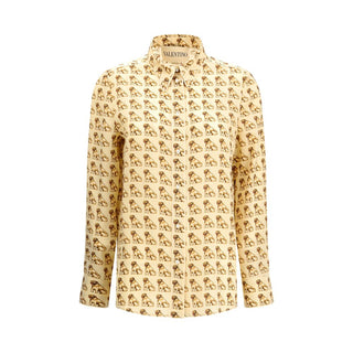 Valentino Shirt | Pattern | Crepe De Chine Petit C