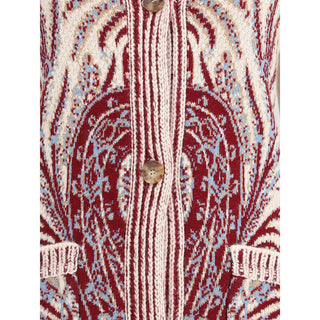 Etro Wool and cotton maxi Cardigan
