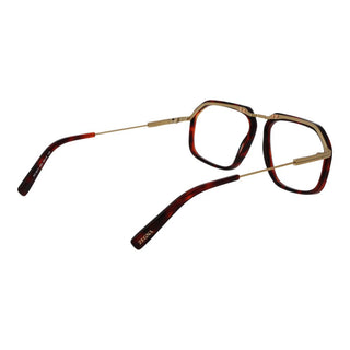Ermenegildo Zegna Burgundy Men Optical Frames