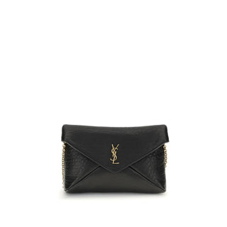 Saint Laurent Cassandre chain Clutch Bag