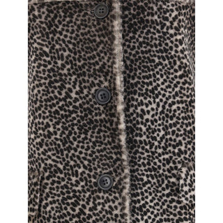 Salvatore Santoro Spotted patterned Fur Jacket