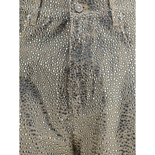 Golden Goose Crystal straight Jeans
