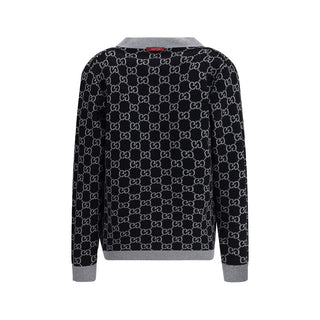 Gucci L/S V/NK CRDGN FINE WO GG TUB
