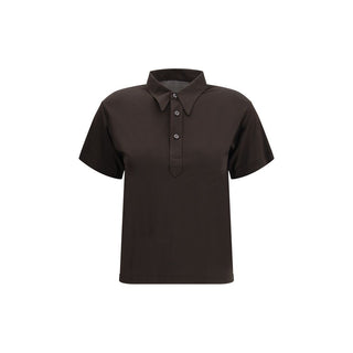 Margiela Semi-sheer polo Shirt
