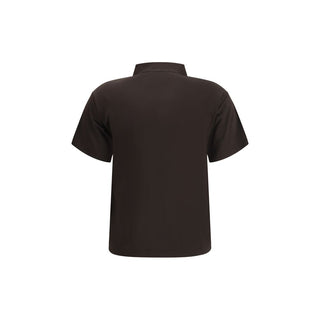 Margiela Semi-sheer polo Shirt