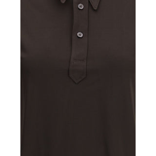 Margiela Semi-sheer polo Shirt