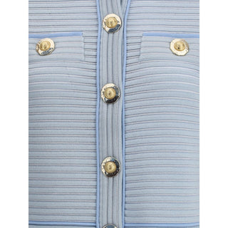 Balmain Embossed knit Cardigan