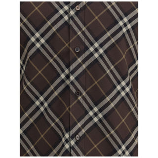 Burberry Check cotton flannel Shirt