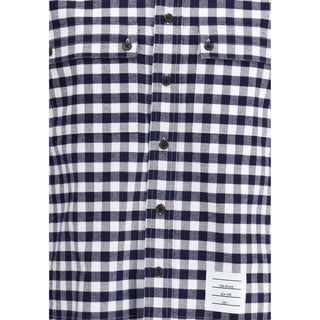 Thom Browne Vichy cotton flannel Shirt