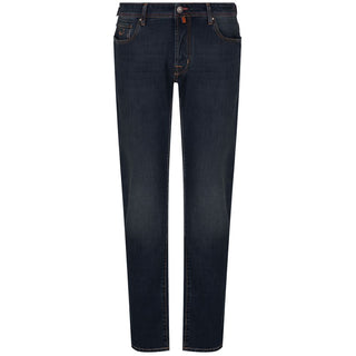 Jacob Cohen Blue Cotton Jeans & Pant
