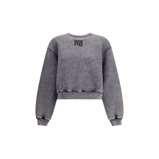 Alexander Wang Embossed Logo crewneck Sweatshirt