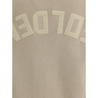 Golden Goose Beige ribbed-knit sweater