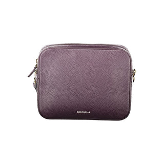 Coccinelle Purple Leather Handbag