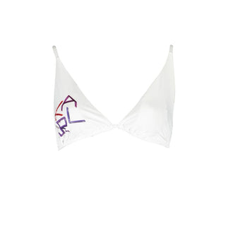 Karl Lagerfeld White Elastane Swimwear
