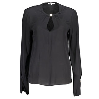 Patrizia Pepe Black Viscose Shirt